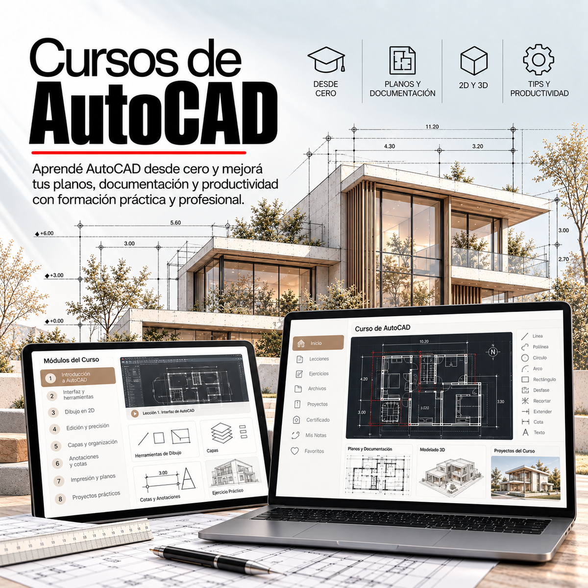 CURSOS DE AUTOCAD BASICO