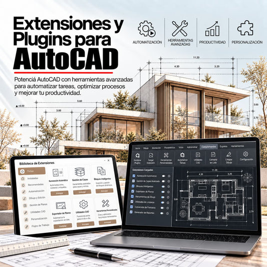 EXTENSIONES Y PLUGINS PARA AUTOCAD
