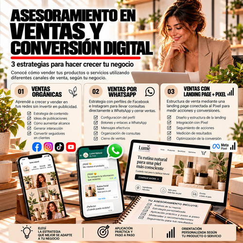 ASESORAMIENTO EN VENTAS Y CONVERSIÓN DIGITAL